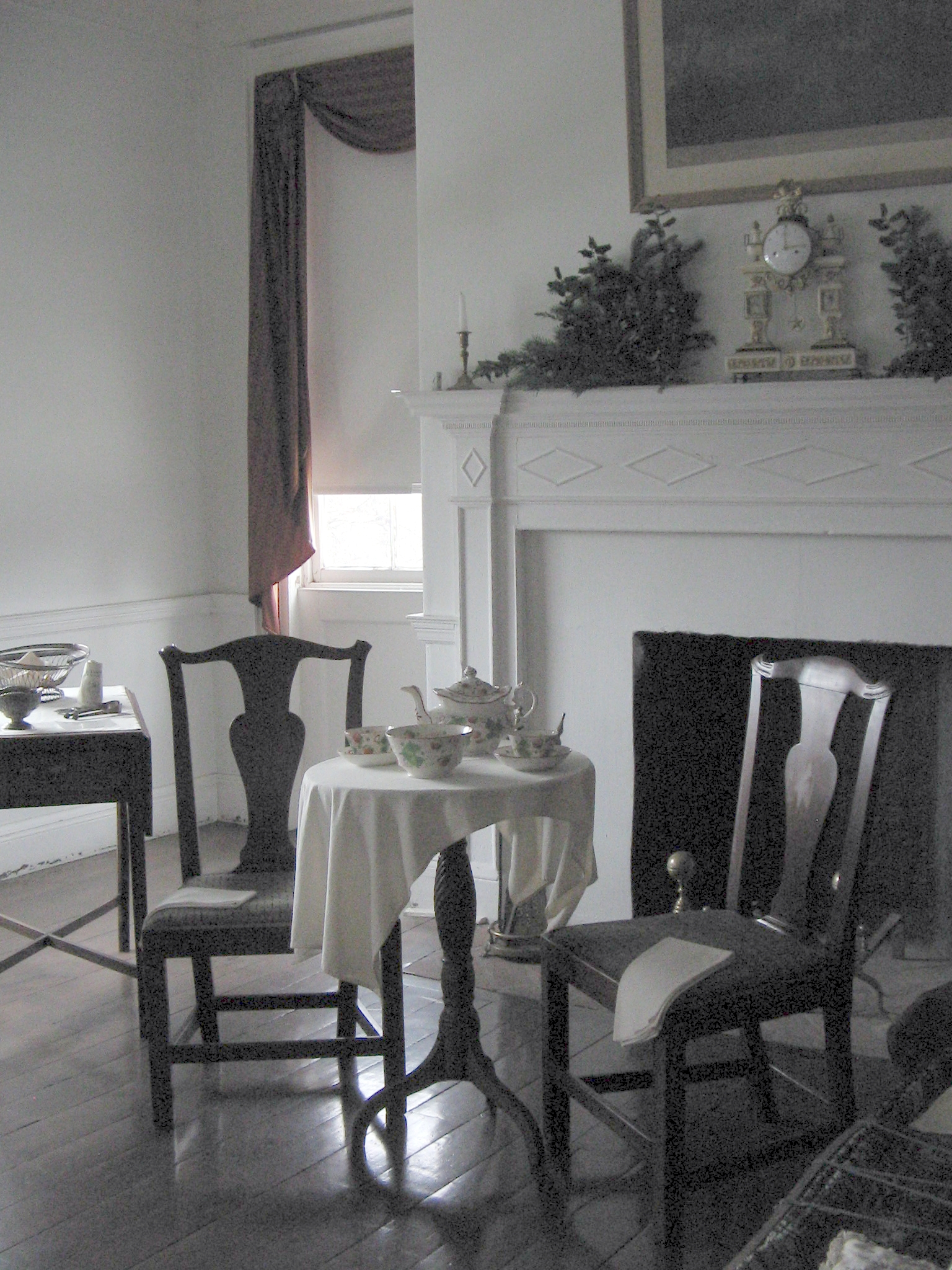 Bedroom at Joseph Priestley House Northumberland PA