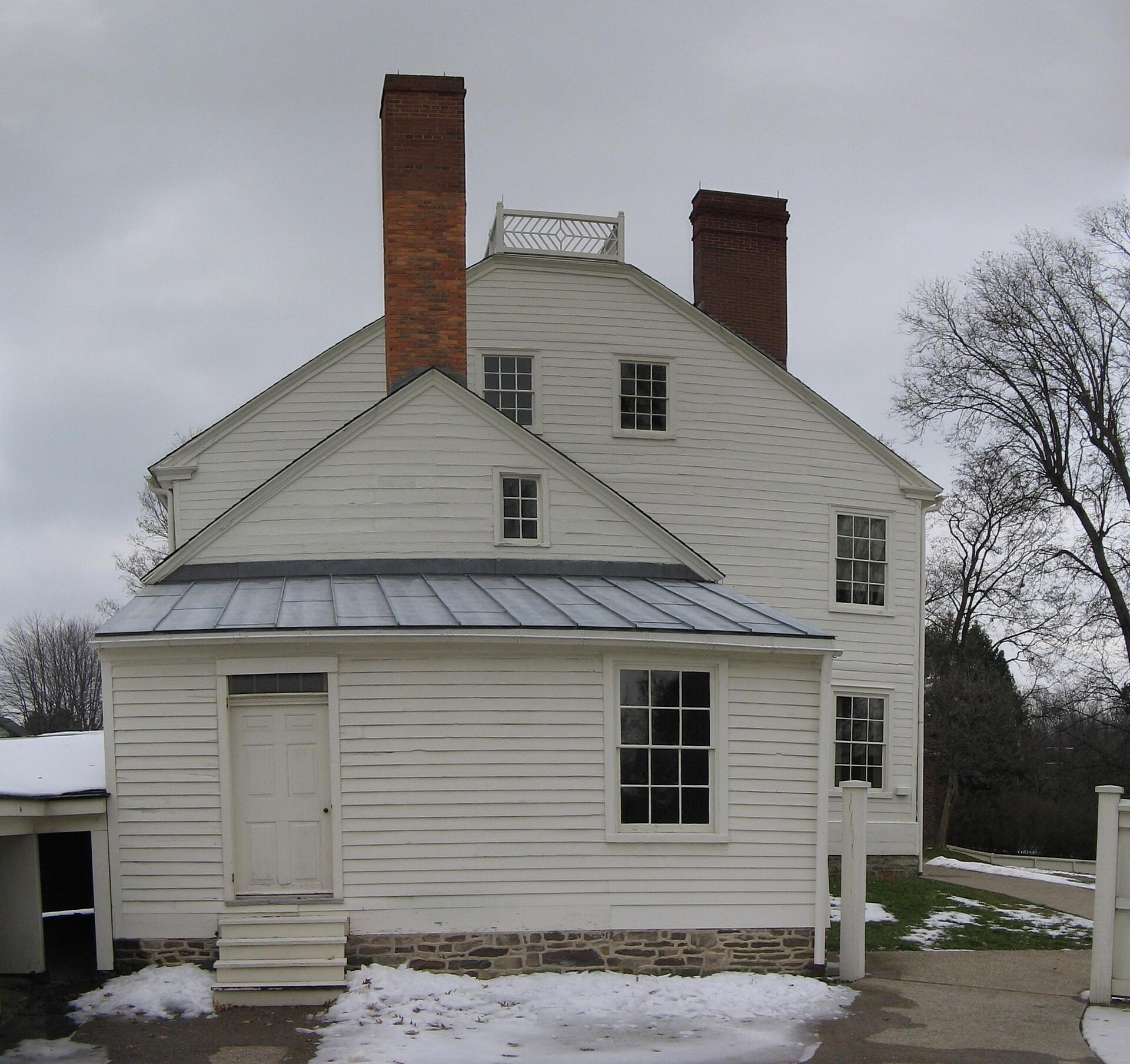 Kitchen wing Joseph Priestley House Northumberland PA